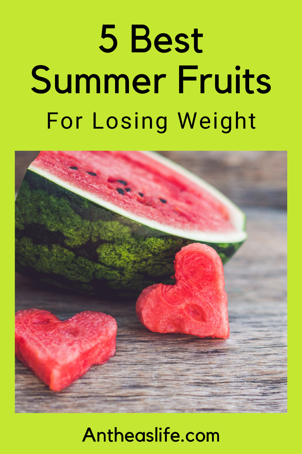 summer fruits for weight loss