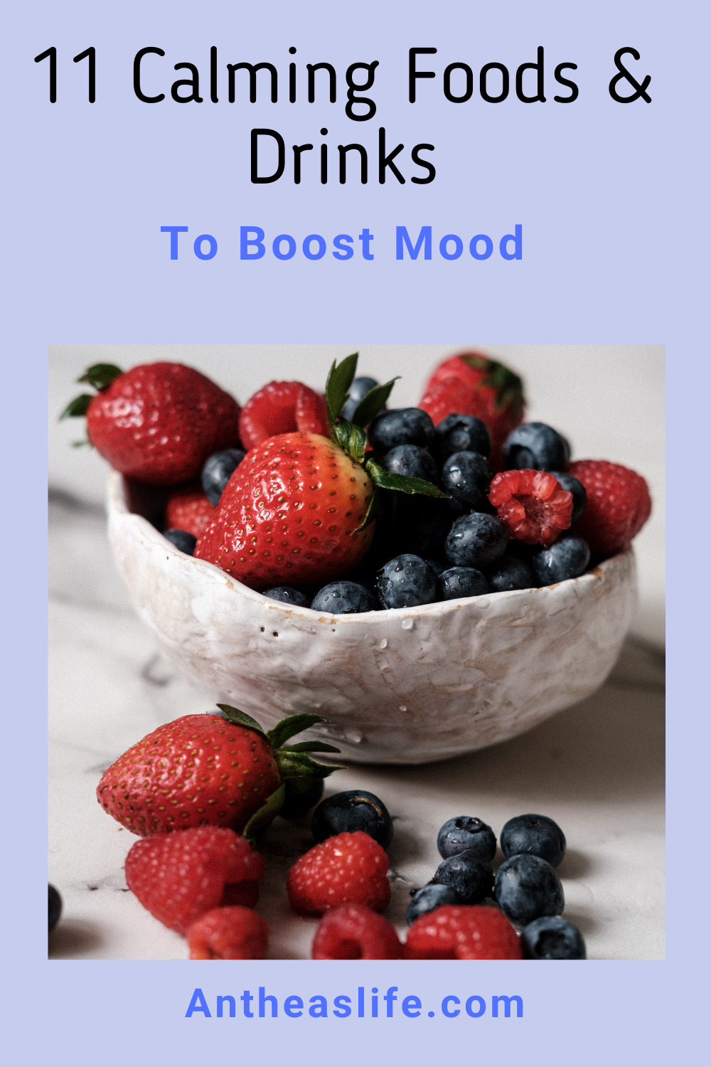 calming foods and drinks
