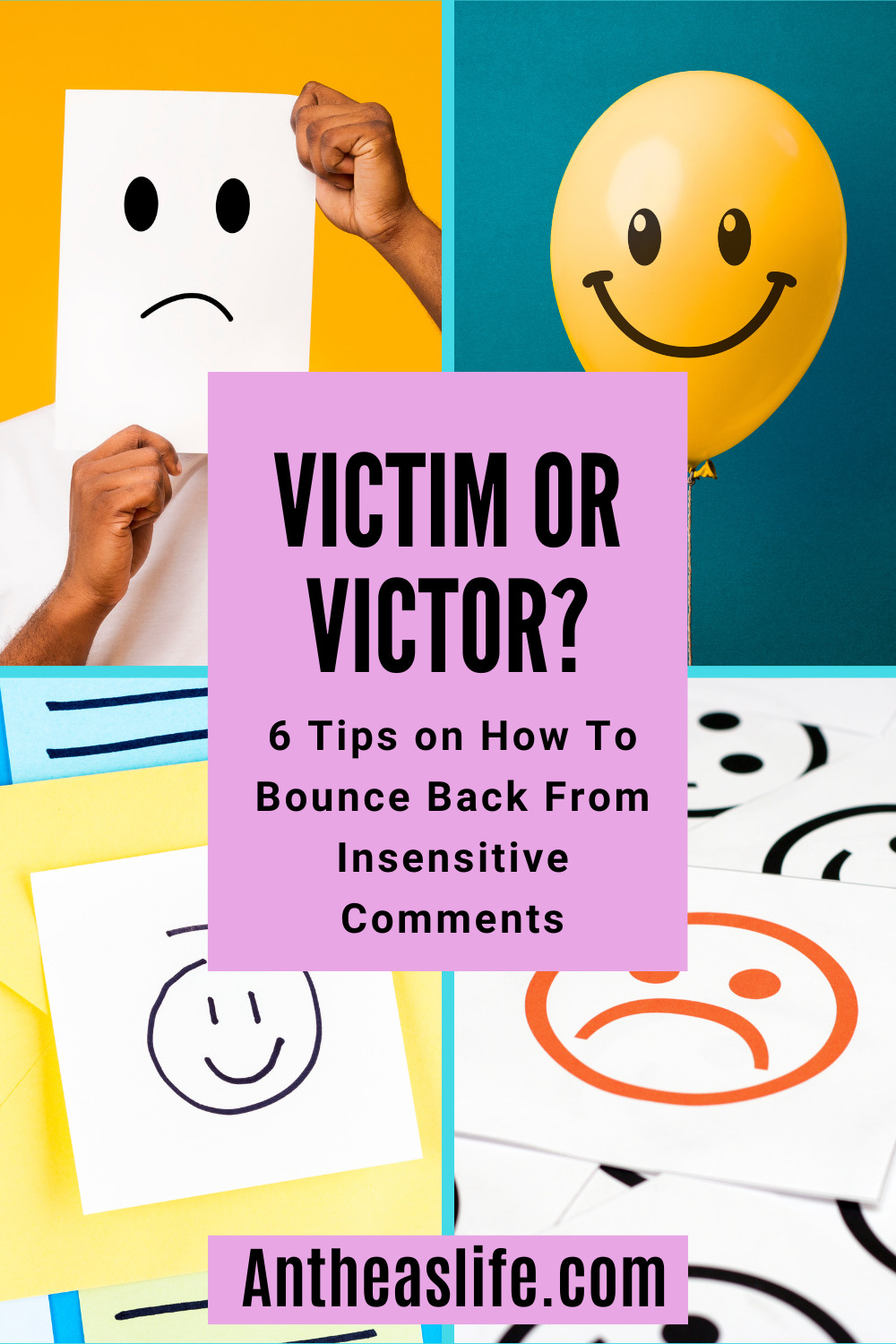 how to bounce back from insensitive comments