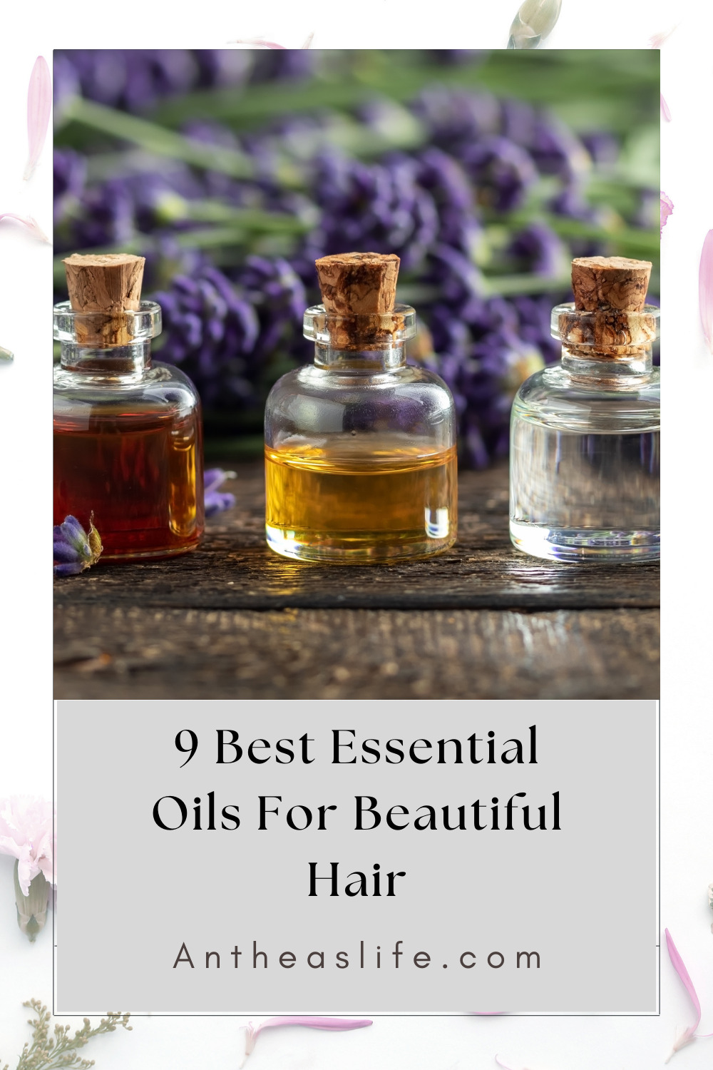 essential oils for beautiful hair